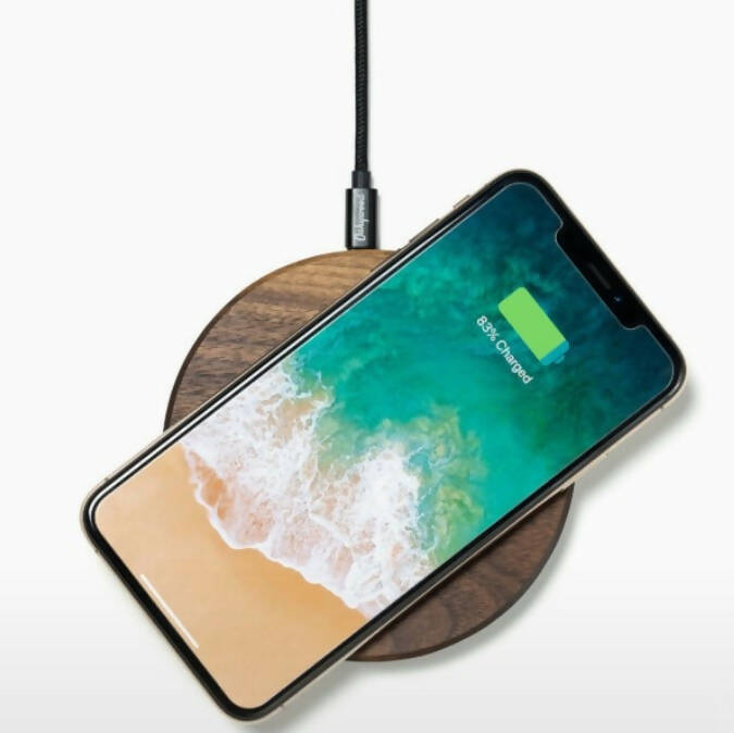 Smalle Draadloze Oplader – Walnoot Abel & Tosh 2