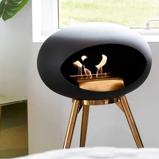 Le Feu Black Ground Low - Rose Gold poten