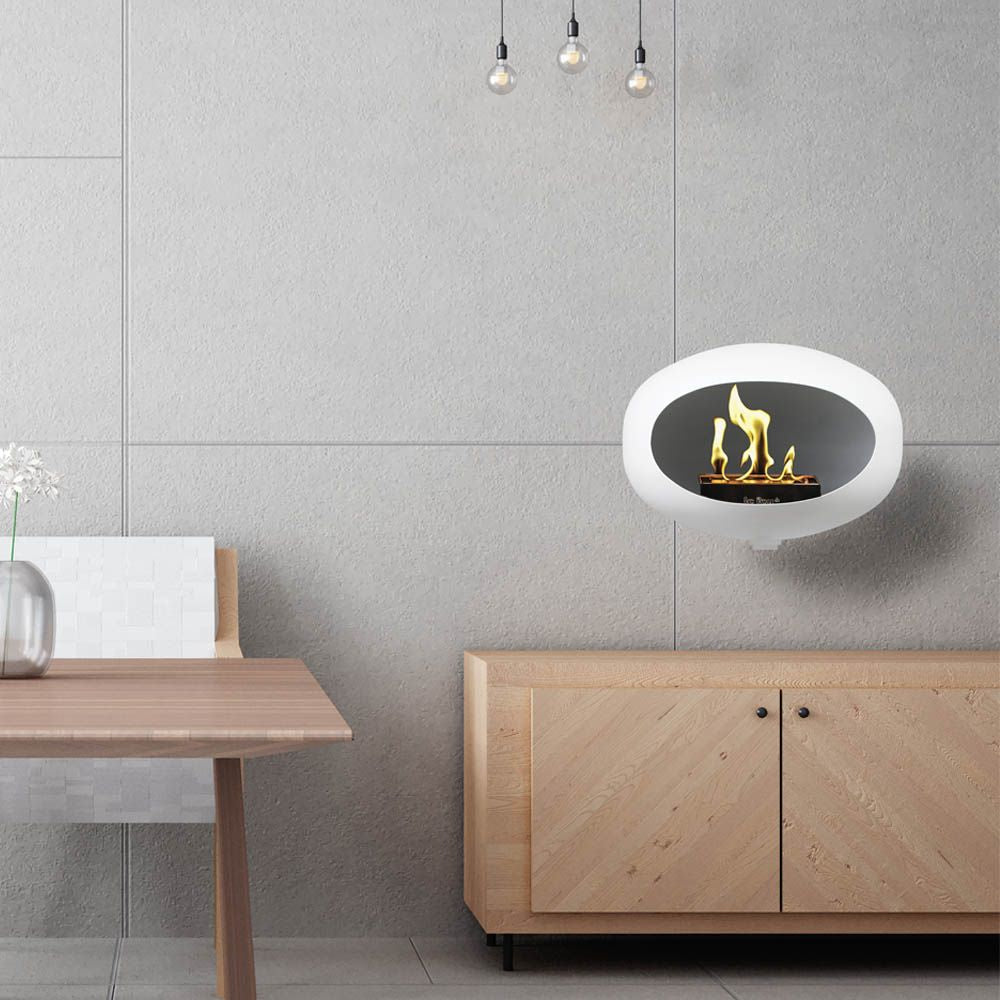 Le Feu White Wall Haard