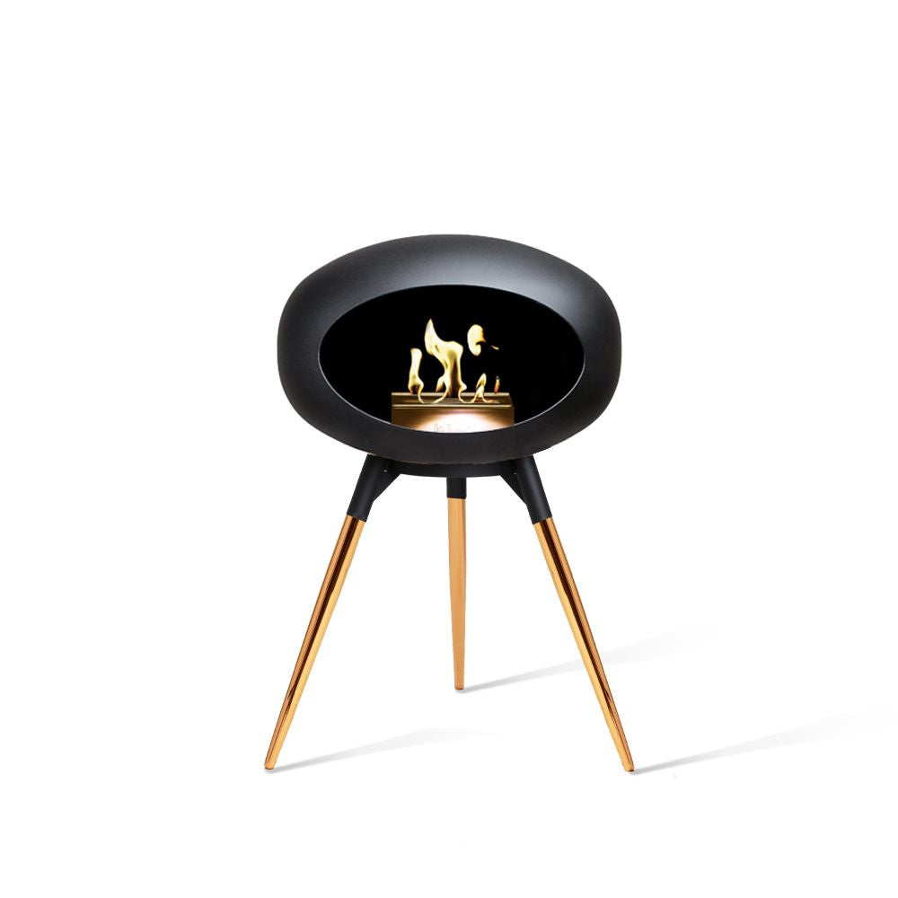 Le Feu Black Ground Low - Rose Gold poten