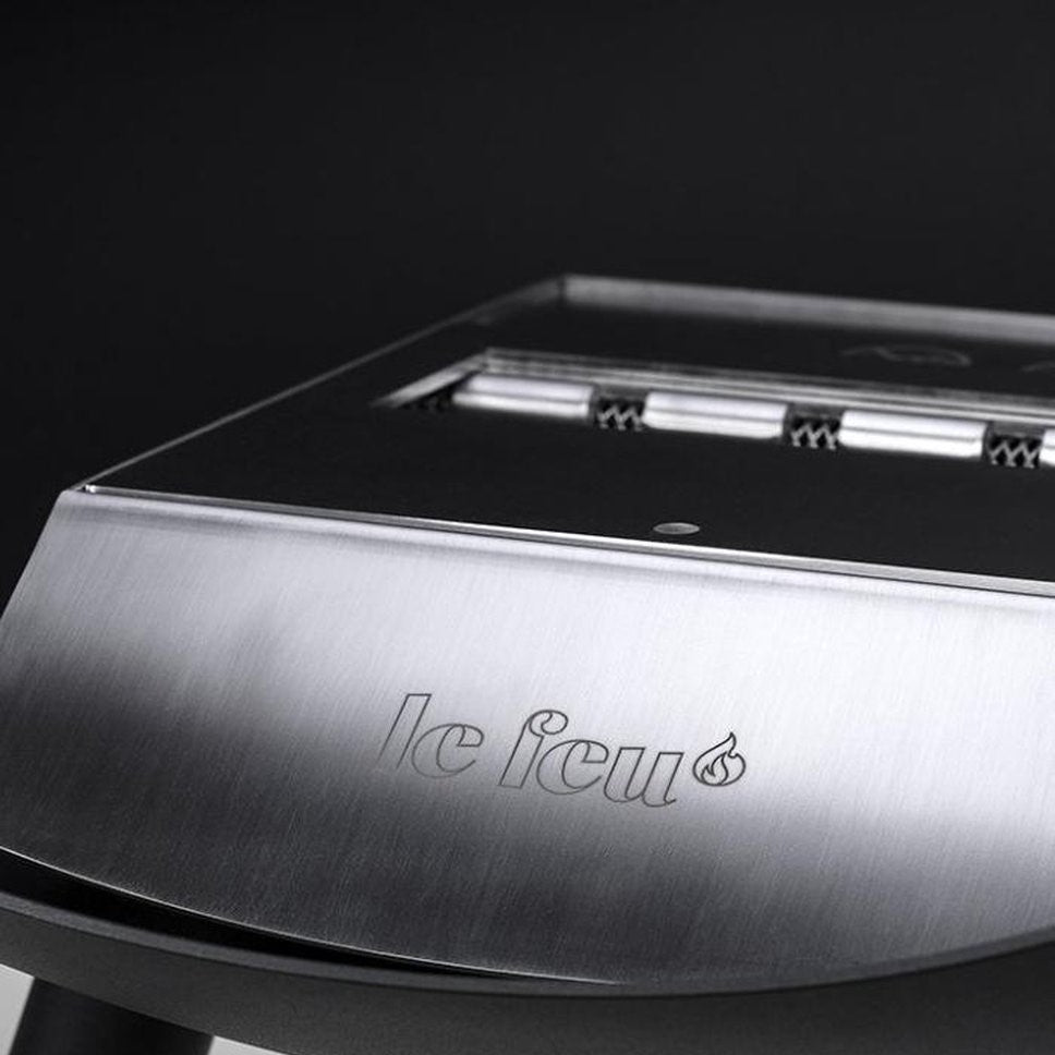 Le Feu Black Ground High - Rose gouden poten