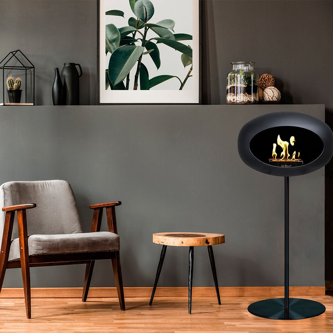 Le Feu Black High Haard - Black stang/voetplaat