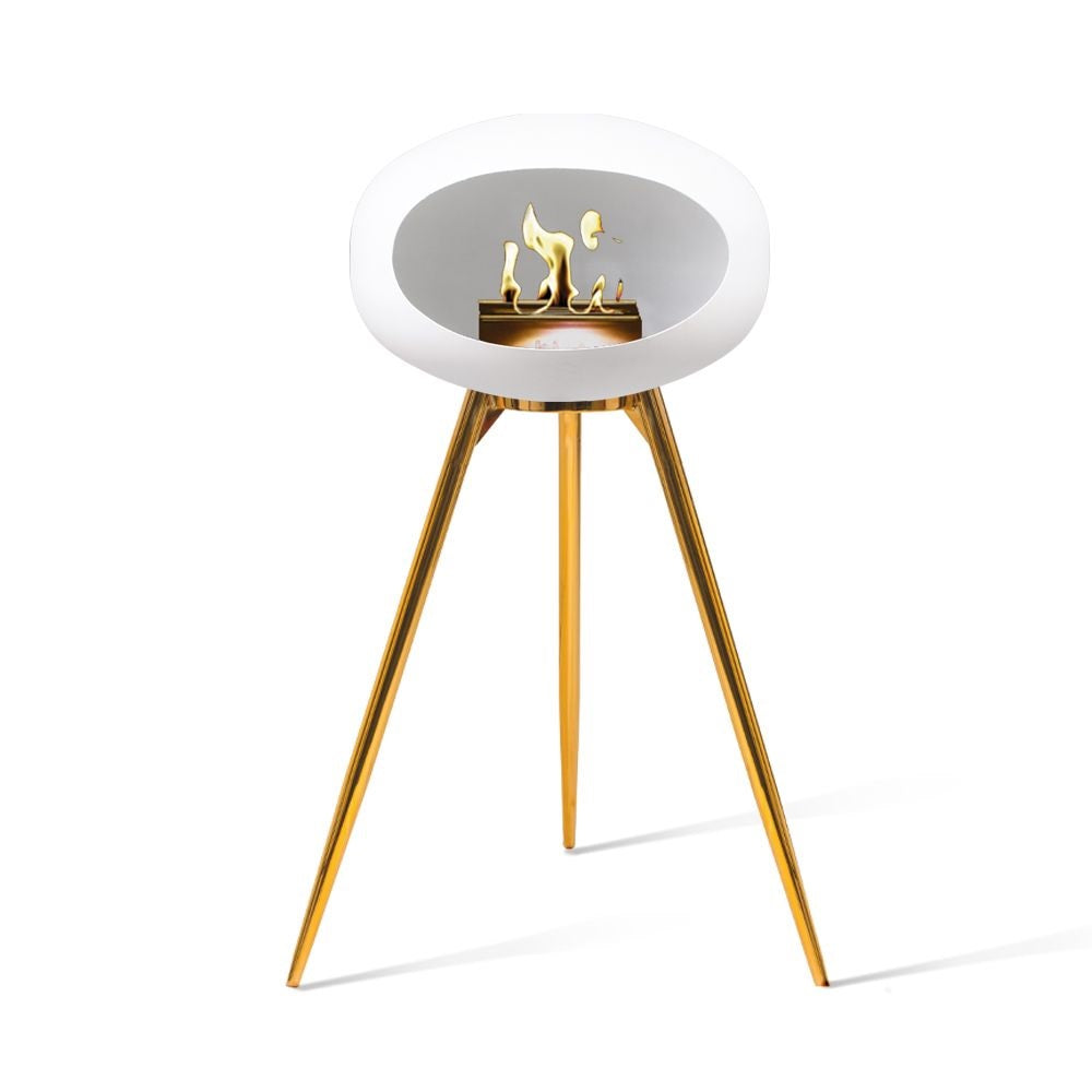 Le Feu White Ground High - All Rose Gold