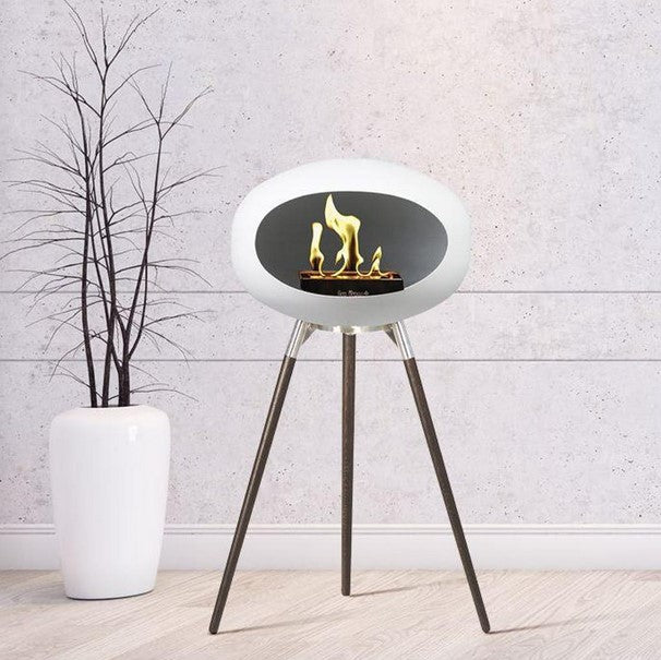 Le Feu White Ground Wood High - Gerookt Eiken