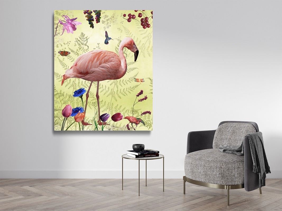 Behangpaneel Plexiglas L Audubon Yellow