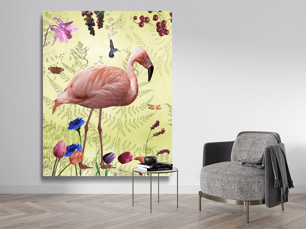 Behangpaneel Plexiglas XL Audubon Yellow