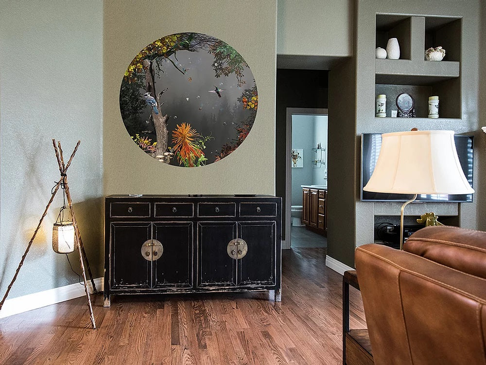 Behangcirkel Night ⌀ 130 cm