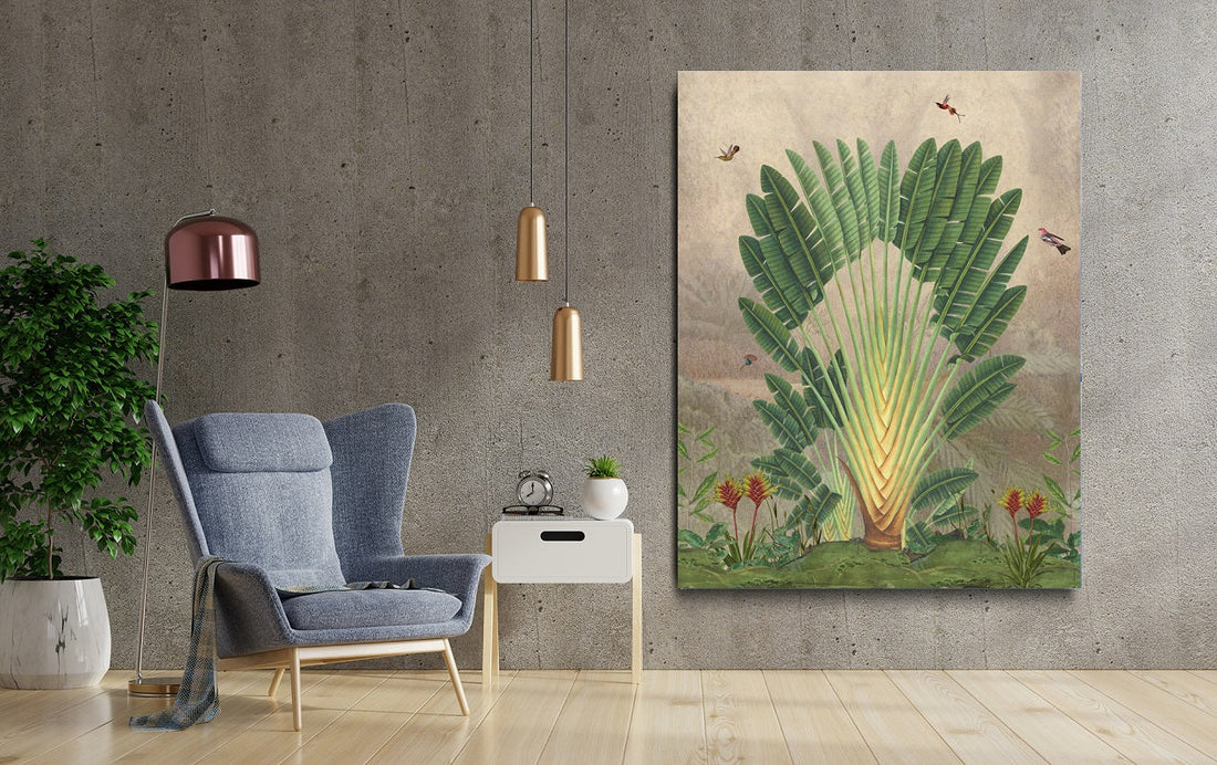 Behangpaneel Bananenboom XL