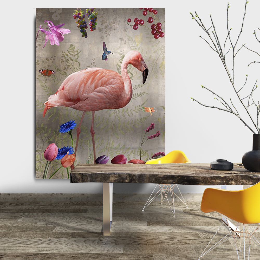 Behangpaneel 140*180 cm Audubon Grey