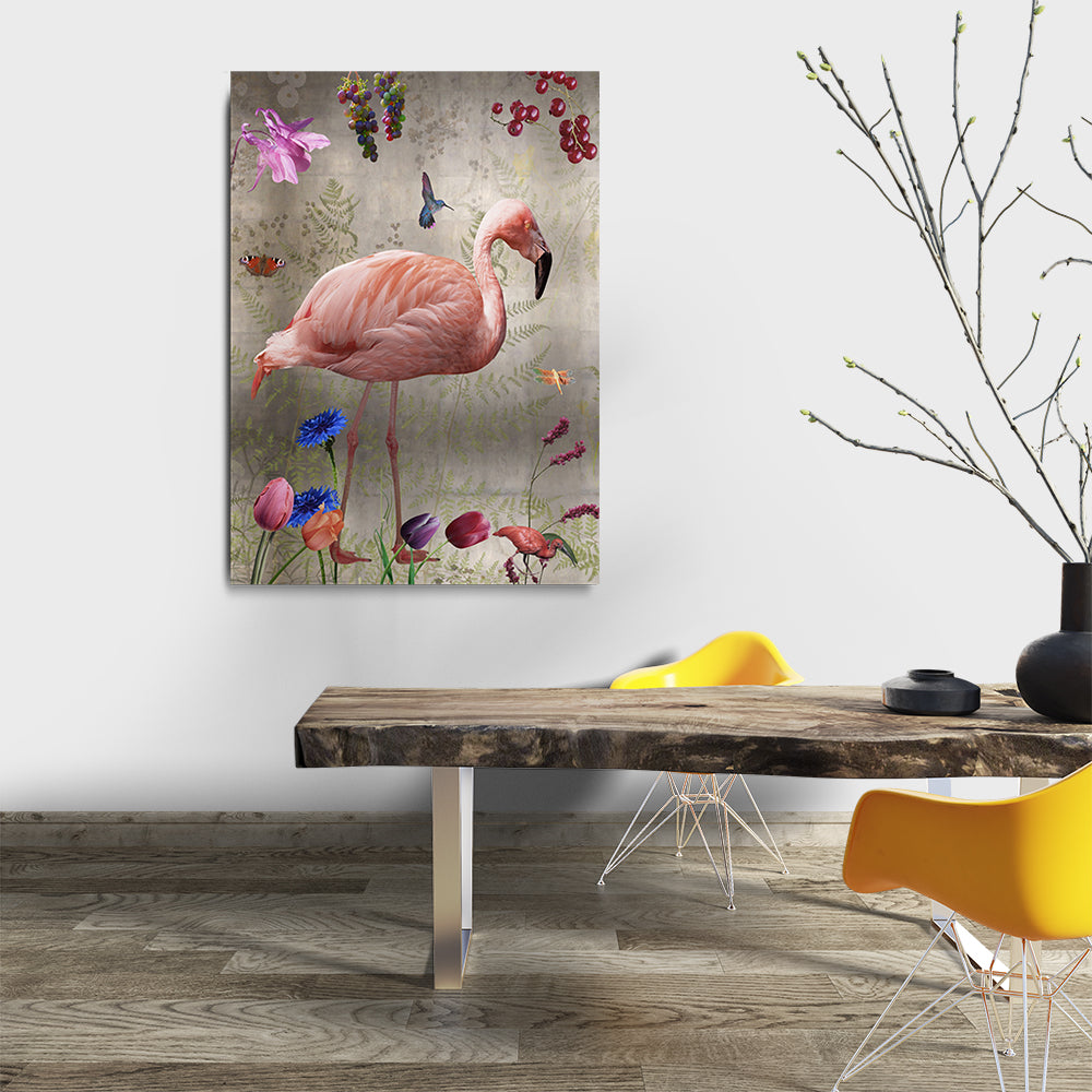 Behangpaneel 80*100 cm Audubon Grey