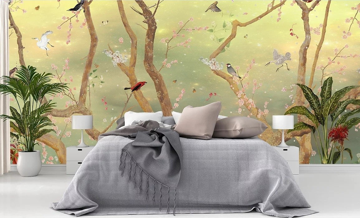 Behang Mystic Garden I Provinyl