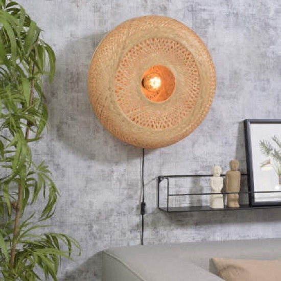 Palawan - Wandlamp - 60cm naturel L