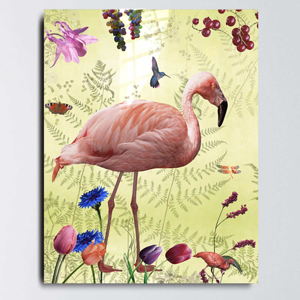 Behangpaneel Plexiglas S Audubon Yellow