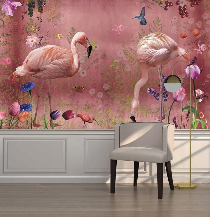 Behang Audubon I Ecotex