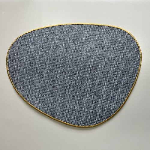 Vintage tapijt roze, okerkleurig