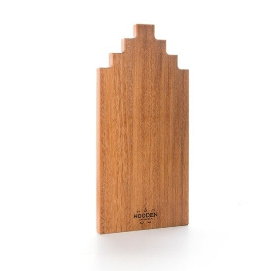 Serveerplank Grachtenpand Afzelia