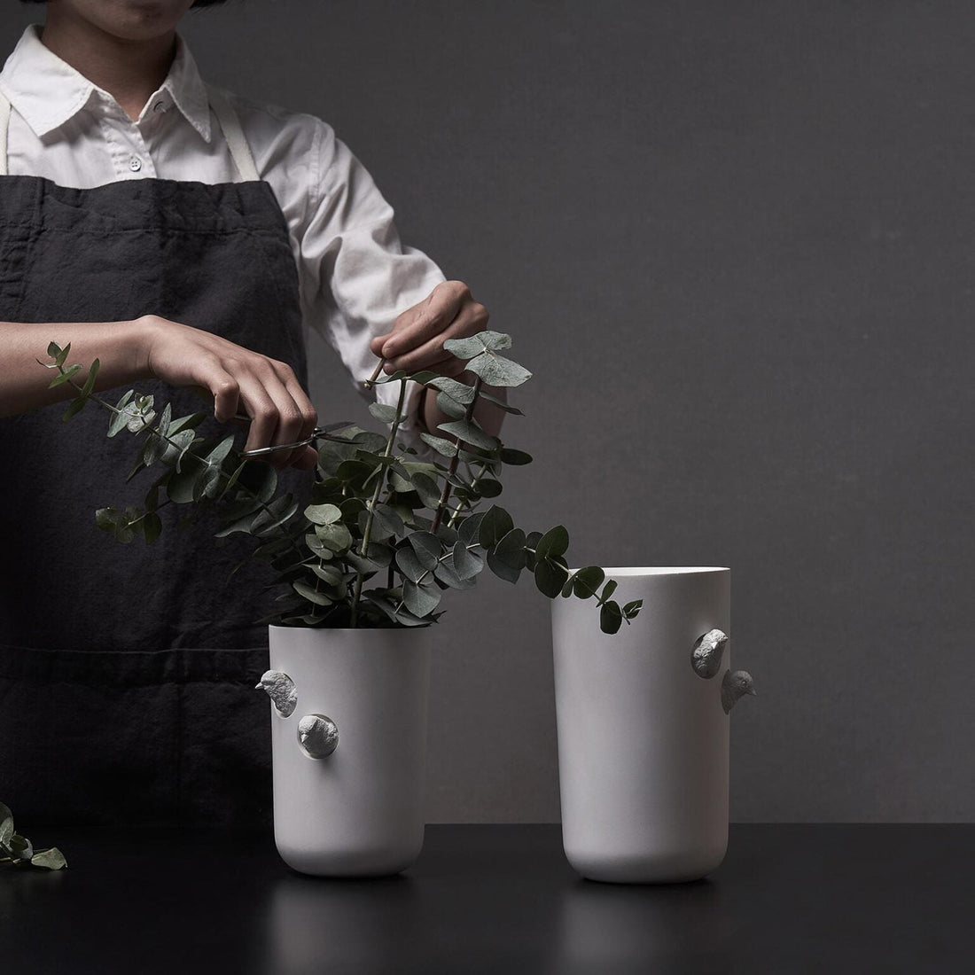 Sparrow X marmeren vaas Large - HaoShi