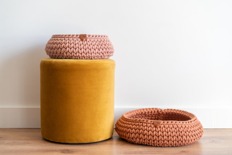 Sunny Basket - Kattenmand Blush