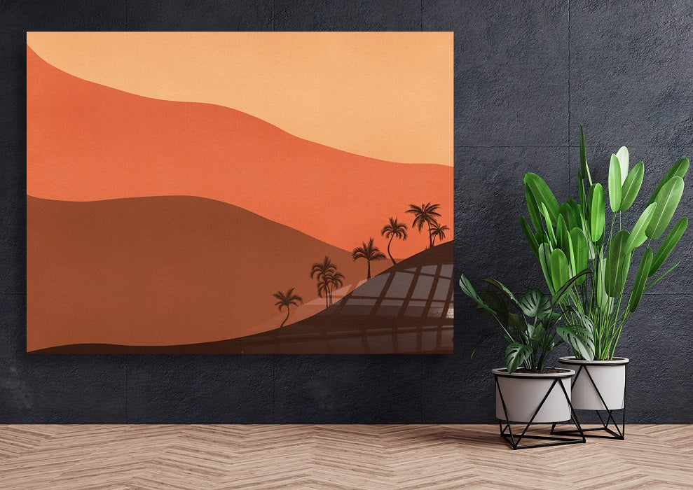 SWIRLING OASIS - Liggend