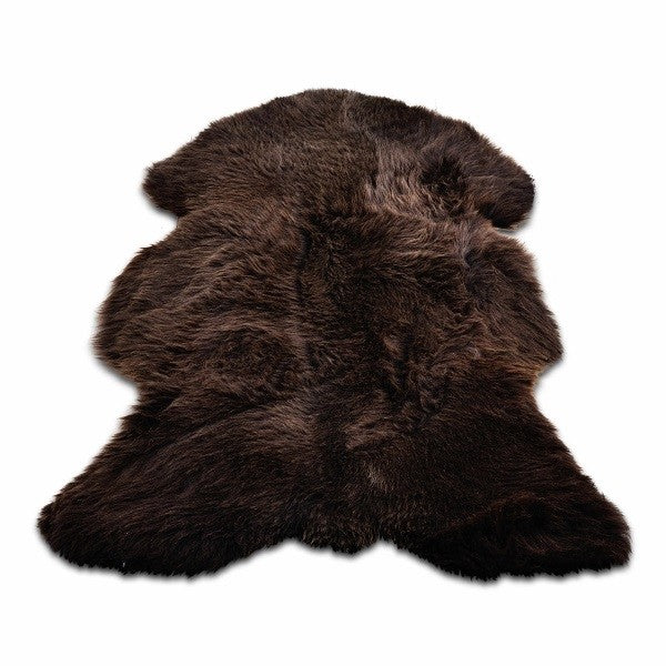 Schapenvacht Texelaar - bruin 90-100cm