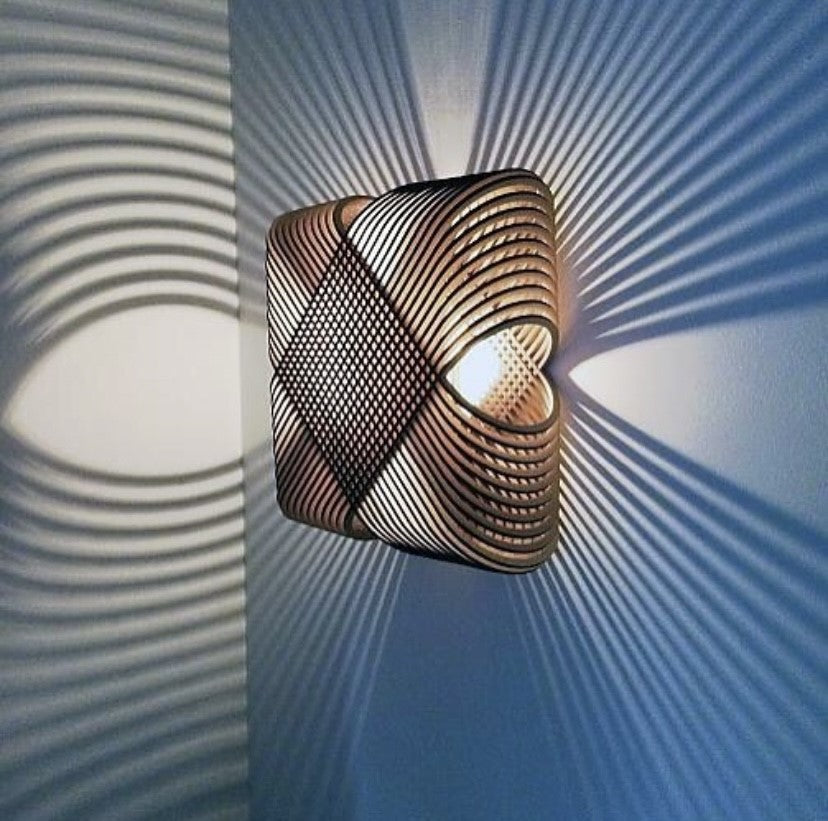 No.39 wandlamp Ovals by Alex Groot Jebbink