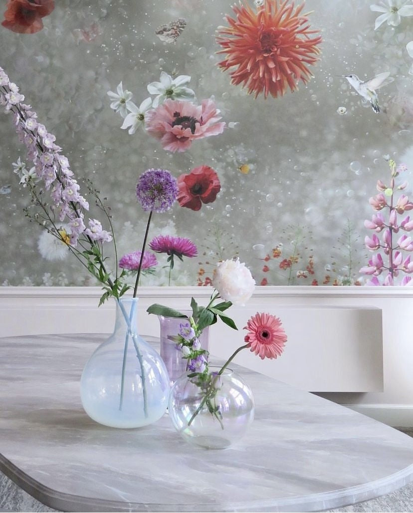 Behang Misty Poppy I Ecotex