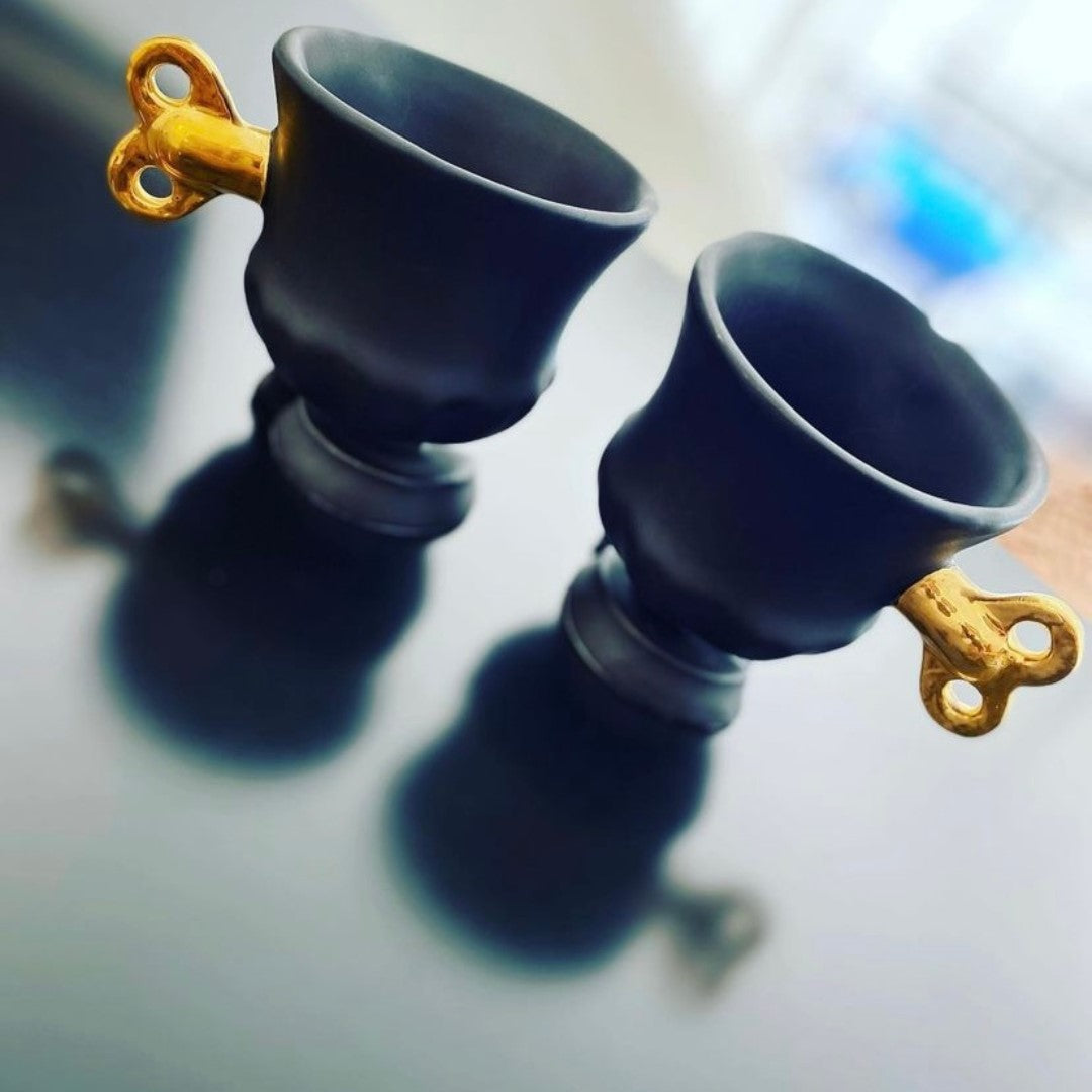 Robocup set van 2 - Zwart Goud