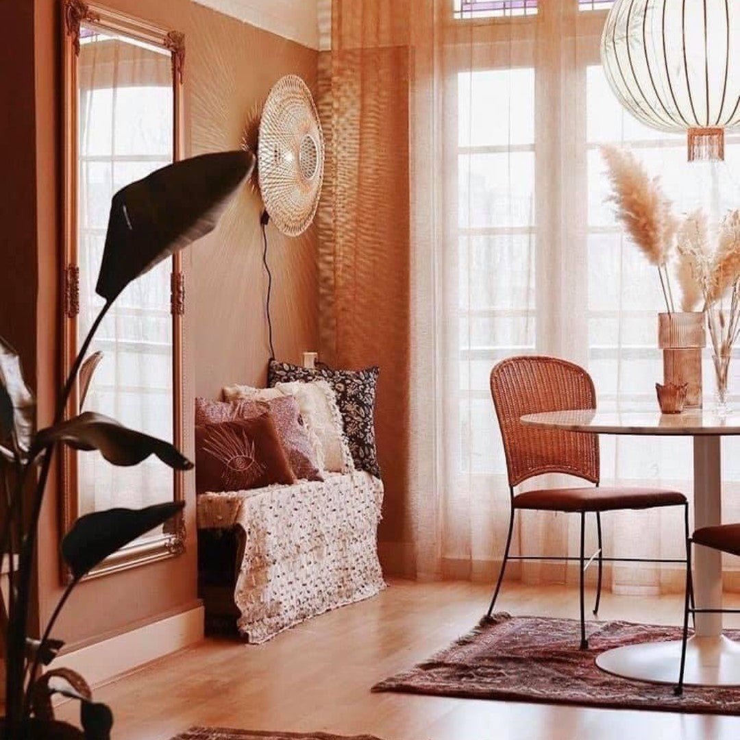 Bali - Wandlamp - Bamboe - Naturel - Large