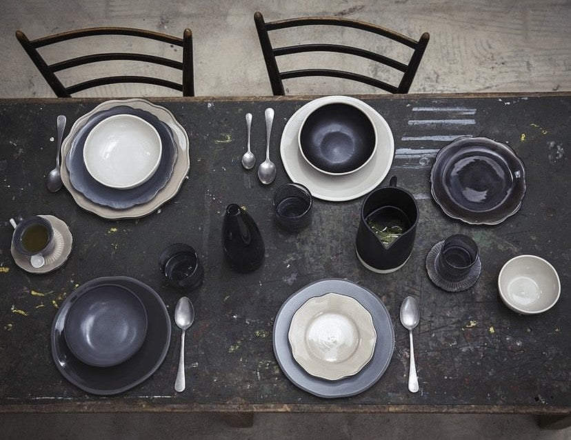 Attic set 4 dinerborden - seabass