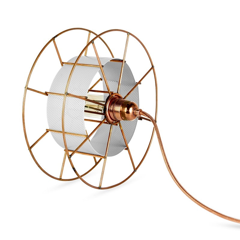 Vloerlamp SPOOL Classic Wit