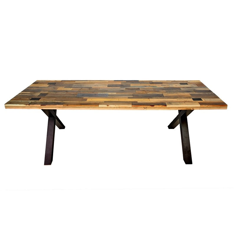 Upcycle eettafel pallet hout