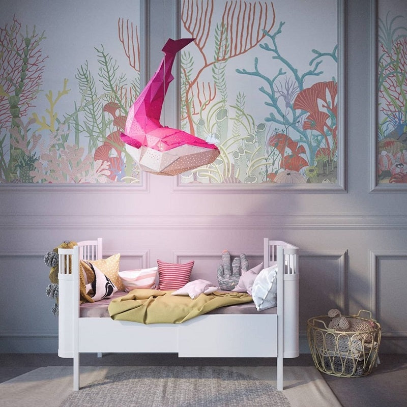 Reusachtig Walvis Lamp Roze