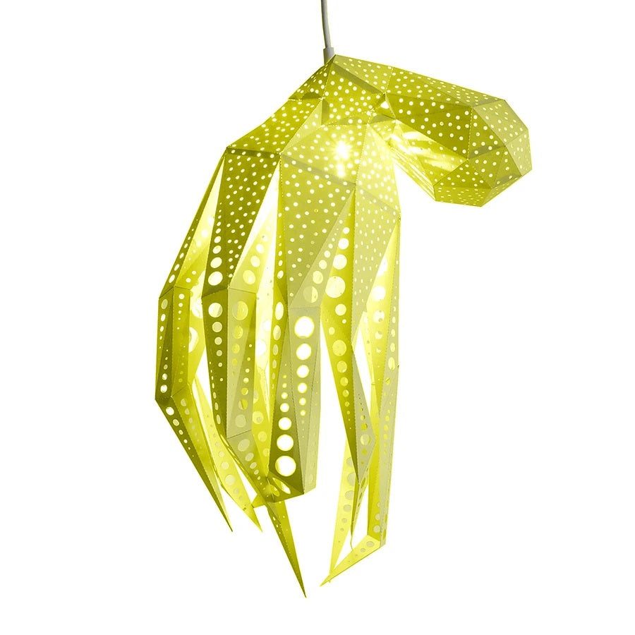 Octopus Paper Lantern Geel