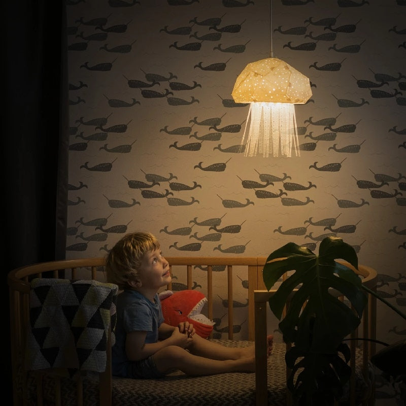 Baby Medusa Origami Lamp
