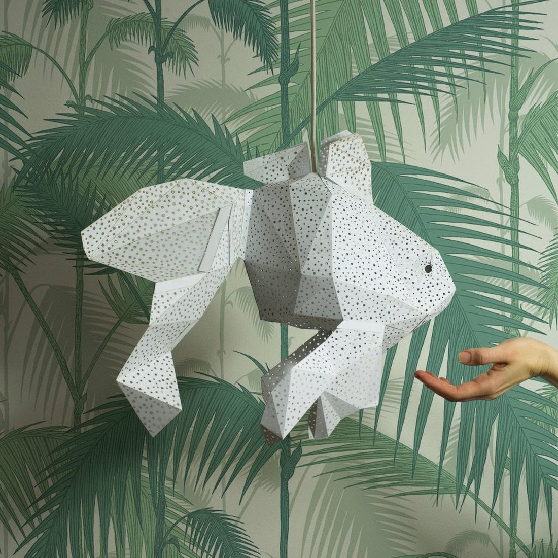 Fish Paper Lantern Wit