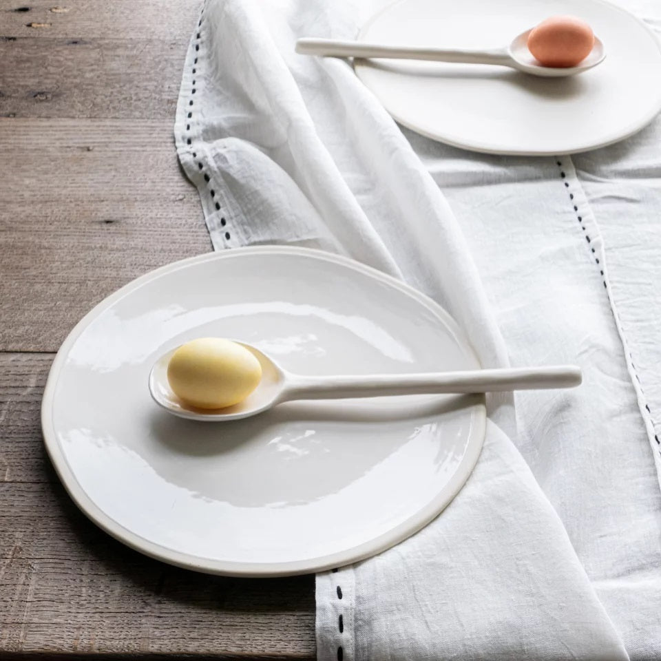 Weave – tafelkleed linnen – rice and black