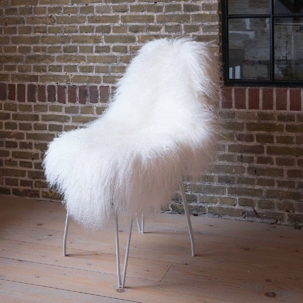 Tibetaanse Schapenvacht - Wit